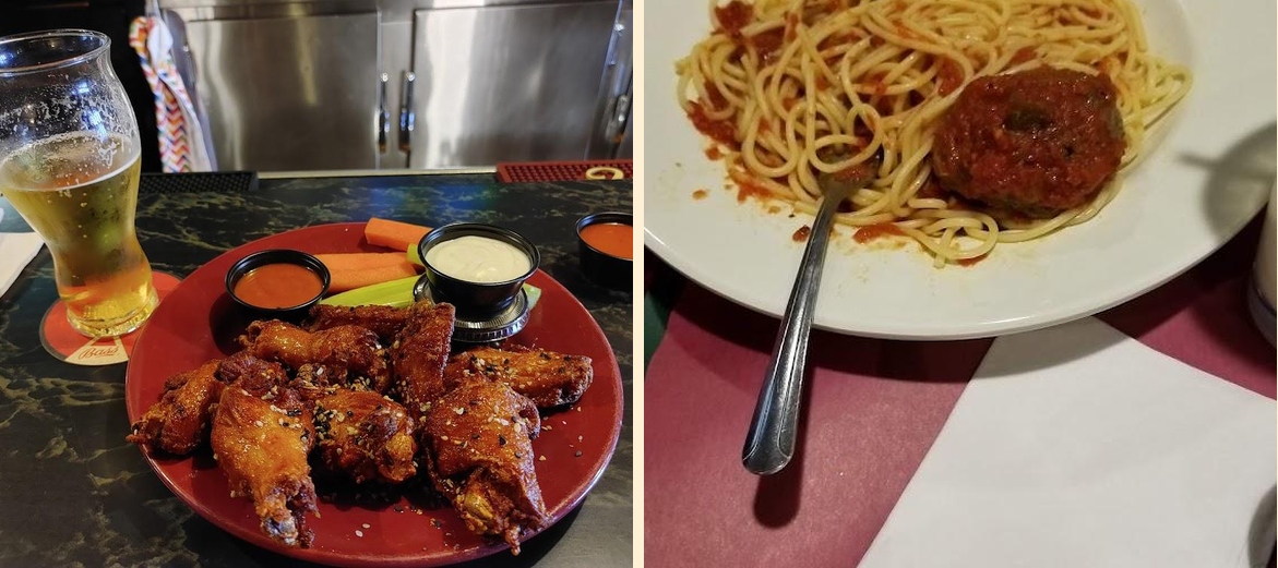 Park Restaurant Menu